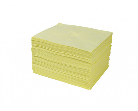 Economy Chemical Absorbent Pads - 50cm x 40cm - Pack of 200