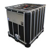 1000 Litre New UN Approved Black IBC with Plastic Pallet