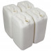 25 Litre Stackable Plastic Jerry Can - UN Approved - x4 Pack