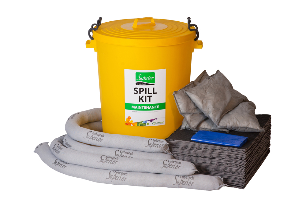 80 Litre 'Superior' Maintenance Spill Kit - Static Bin
